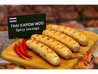 Thai Kapow Spicy sausage