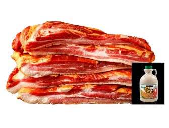 Maple & Hickory Cold Smoked Bacon 200g