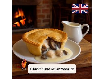 Chicken & Mushroom Pie