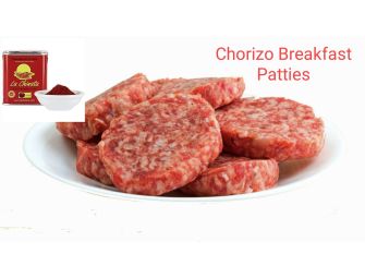 Premium Breakfast Chorizo Patties 250g (Gluten Free)