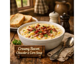 Creamy Bacon Chowder & Corn Soup