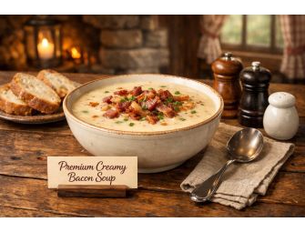 Premium Creamy Bacon Soup