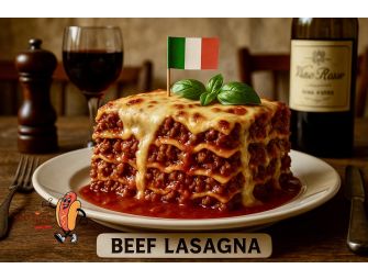 Beef Lasagna