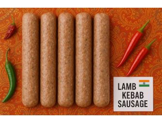 Indian Lamb Kebab Sausage 500g