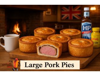 Large Pork Pies