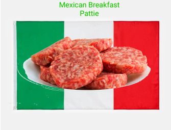 Premium Mexican Breakfast Sausage Patties 250g (Gluten Free)