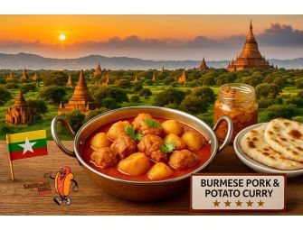Burmese Pork Curry 370g.