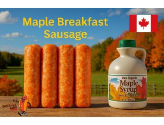 Premium Breakfast Maple Sausage Links