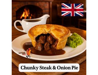 Steak & Onion Pie